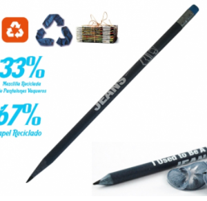 LÁPIZ ECOLÓGICO DE JEANS-OFI1009